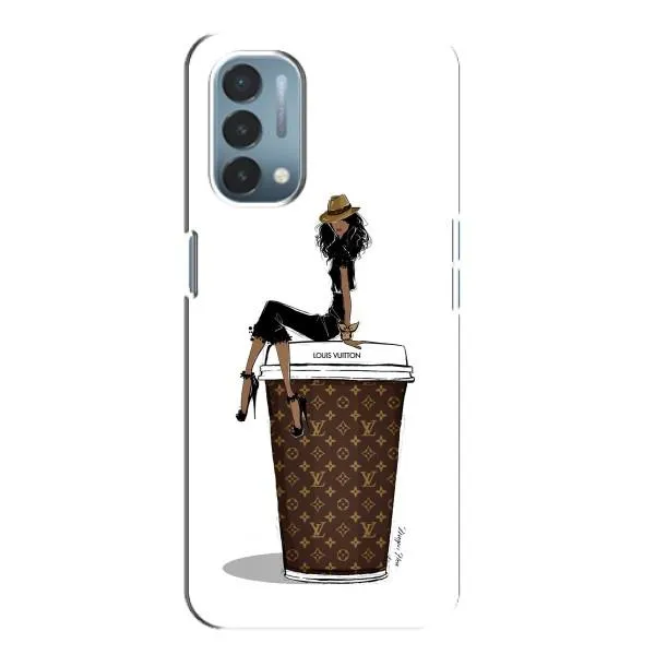 Чехол с принтом «кофе LOUIS VUITTON» для OnePlus Nord N200 5G (DE211)