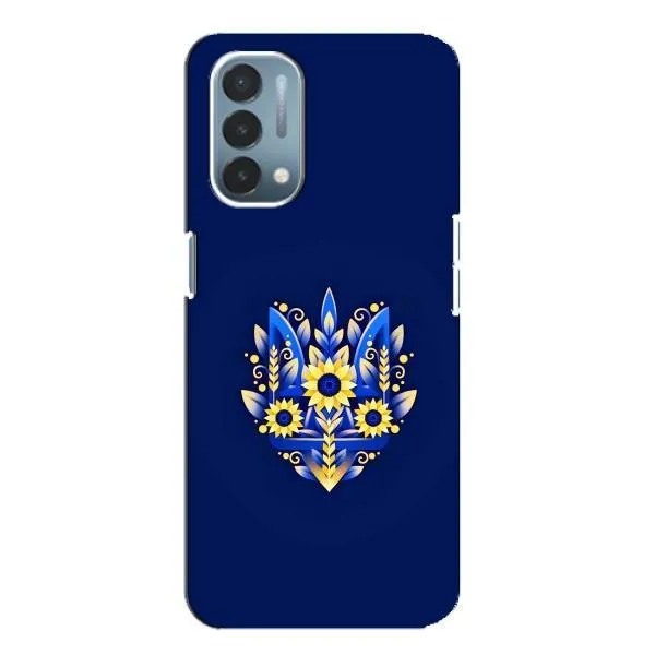 Чехол с принтом «Цветочный Герб» для OnePlus Nord N200 5G (DE211)