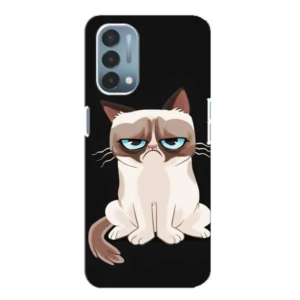Чехол с принтом «Грустный кот» для OnePlus Nord N200 5G (DE211)