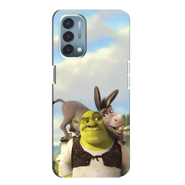 Чохол з принтом «Шрек та Осел» для OnePlus Nord N200 5G (DE211)
