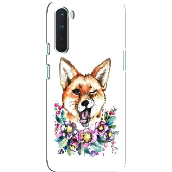 Чехол с принтом «Веселая лисичка» для OnePlus Nord Чехол с принтом «Веселая лисичка» для OnePlus Nord