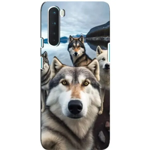 Чехол с принтом «Селфи ХАски» для OnePlus Nord