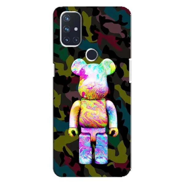 Чехол с принтом «Яркий Bearbrick» для OnePlus Nord 10 5G