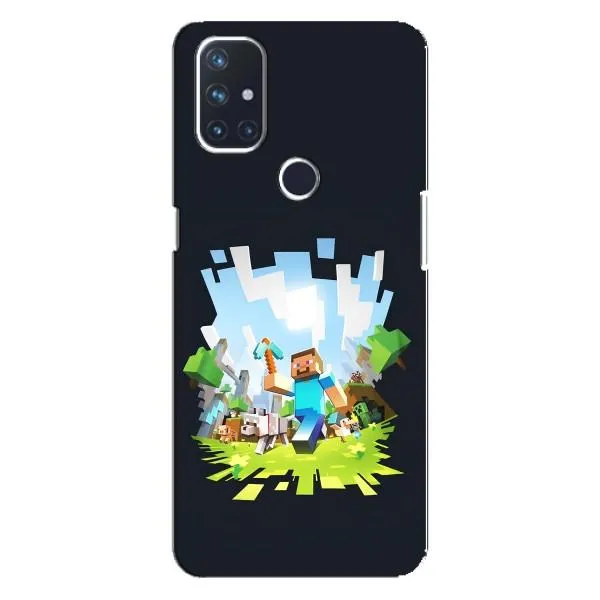 Чохол з принтом «персонажі Minecraft» для OnePlus Nord 10 5G Чохол з принтом «персонажі Minecraft» для OnePlus Nord 10 5G