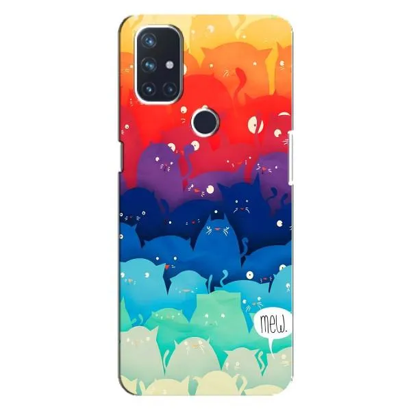 Чехол с принтом «Mew» для OnePlus Nord 10 5G Чехол с принтом «Mew» для OnePlus Nord 10 5G