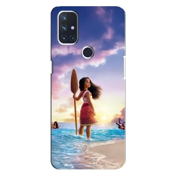 Чехол с принтом «Моана с веслом» для OnePlus Nord 10 5G