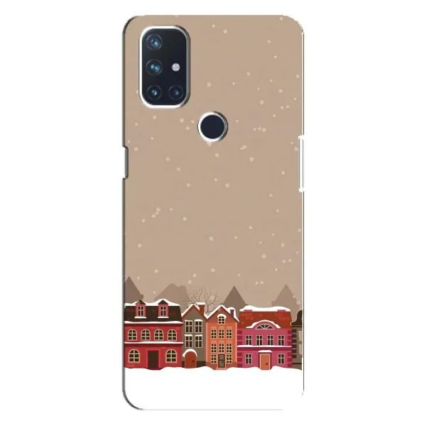 Чехол с принтом «Зимний город» для OnePlus Nord 10 5G