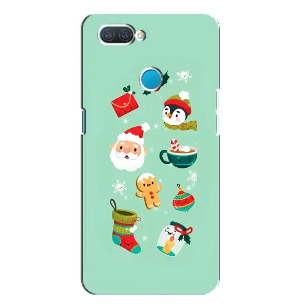 Чехол с принтом «Настроение НГ» для OPPO A12
