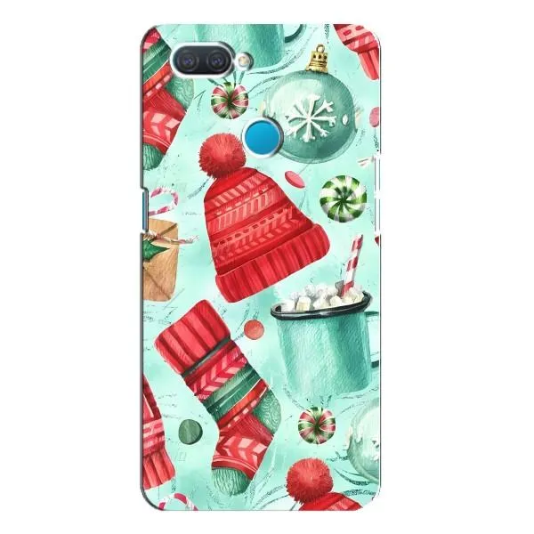 Чехол с принтом «Одежда НГ» для OPPO A12