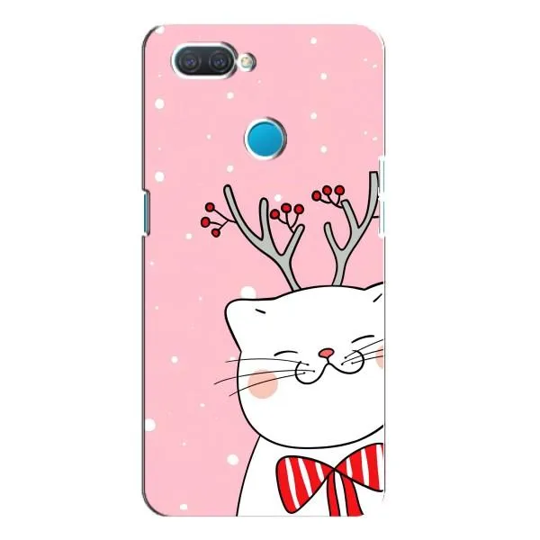 Чехол с принтом «Зимний кот» для OPPO A12