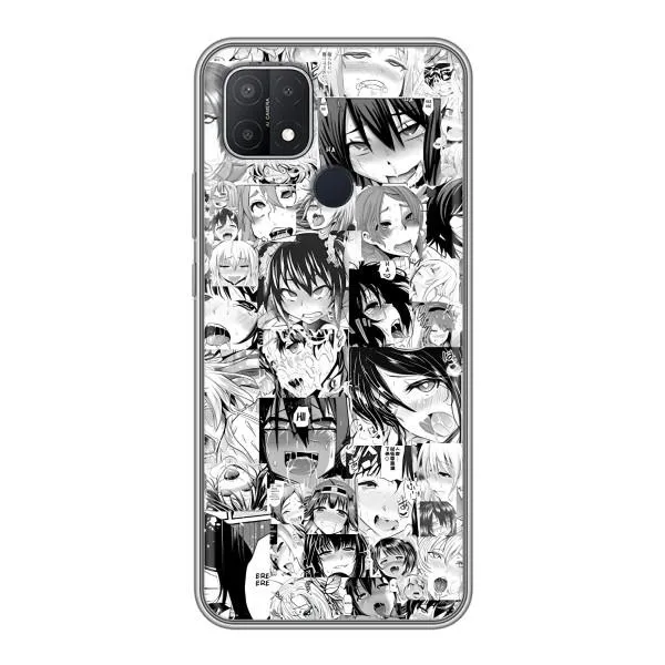 Чехол с принтом «Ahegao manga» для OPPO A15 Чехол с принтом «Ahegao manga» для OPPO A15