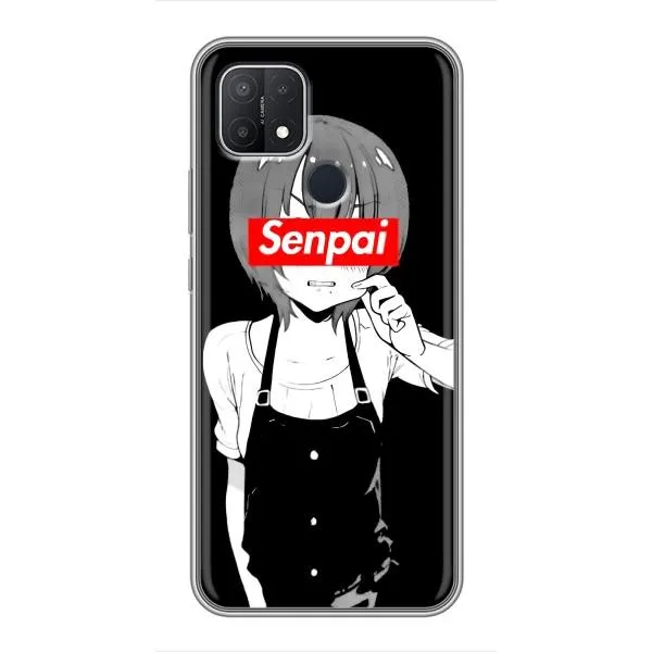 Чехол с принтом «Senpai» для OPPO A15 Чехол с принтом «Senpai» для OPPO A15