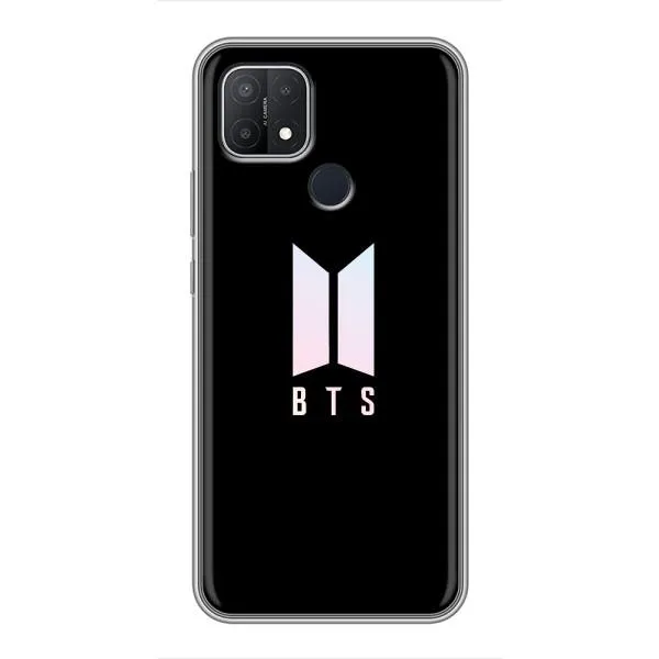Чехол с принтом «Лого BTS» для OPPO A15 Чехол с принтом «Лого BTS» для OPPO A15
