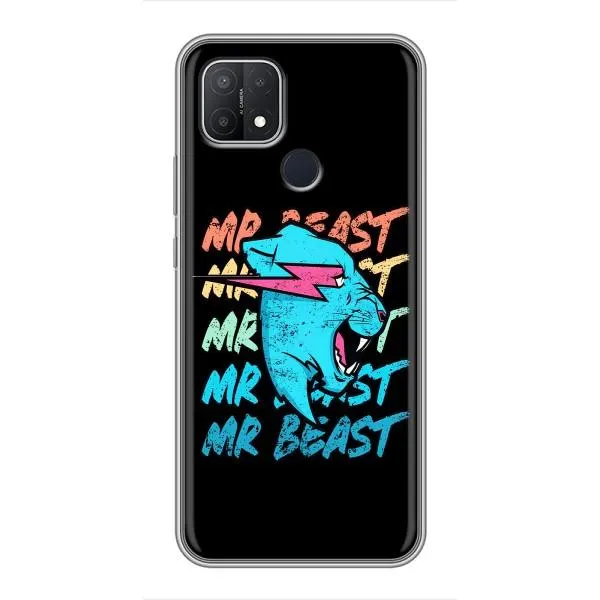 Чехол с принтом «logo Mr beast» для OPPO A15