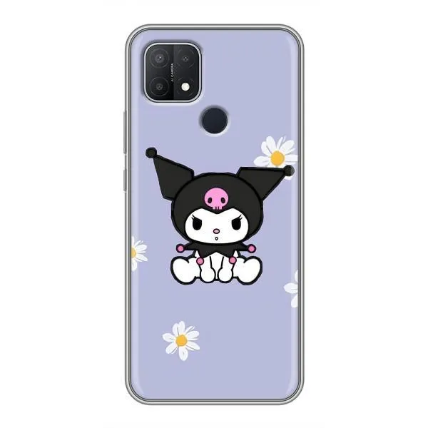 Чехол с принтом «Куроми в цветах» для OPPO A15