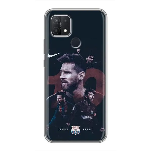 Чехол с принтом «Месси 10» для OPPO A15s