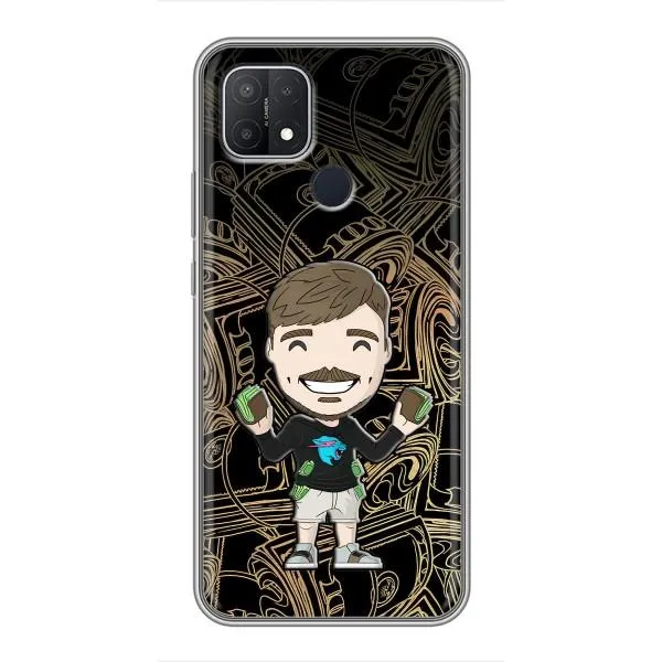 Чехол с принтом «Mister Beast» для OPPO A15s