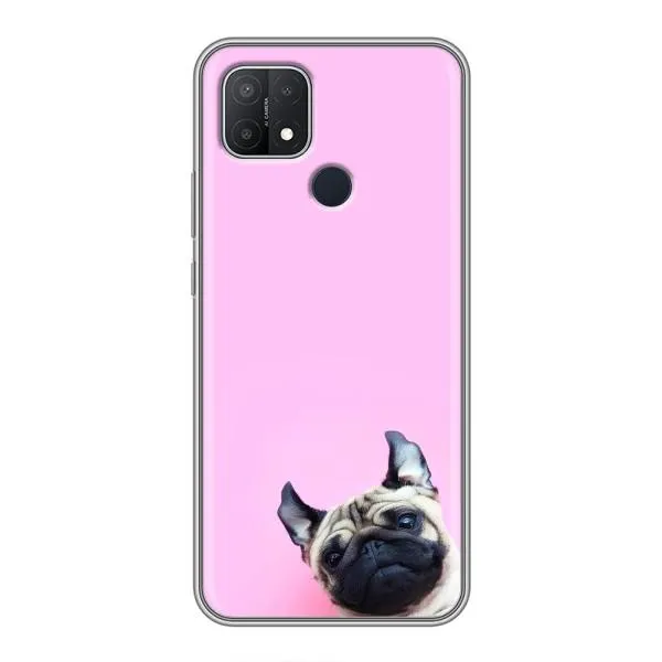 Чехол с принтом «Смешная собака» для OPPO A15s