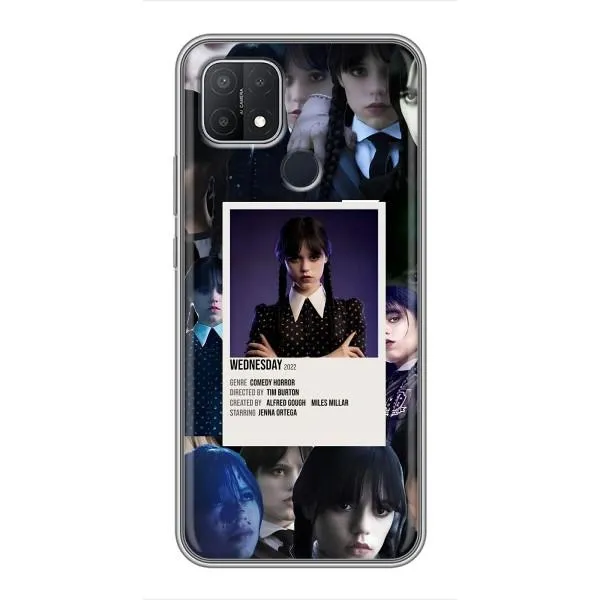 Чехол с принтом «коллаж Уэнздей» для OPPO A15s Чехол с принтом «коллаж Уэнздей» для OPPO A15s