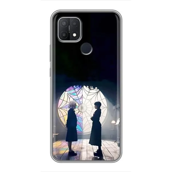 Чехол с принтом «Уэнздей и Инид» для OPPO A15s Чехол с принтом «Уэнздей и Инид» для OPPO A15s