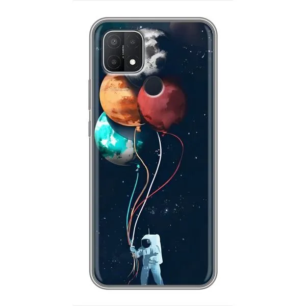 Чехол с принтом «Планеты шарики» для OPPO A15s Чехол с принтом «Планеты шарики» для OPPO A15s