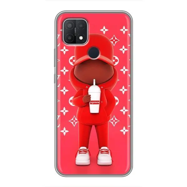 Чехол с принтом «Модный стиль» для OPPO A15s