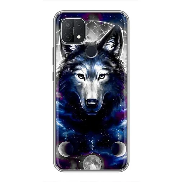Чехол с принтом «Волк» для OPPO A15s Чехол с принтом «Волк» для OPPO A15s