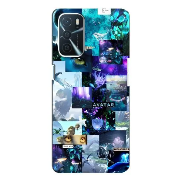 Чехол с принтом «коллаж Аватар» для OPPO A16