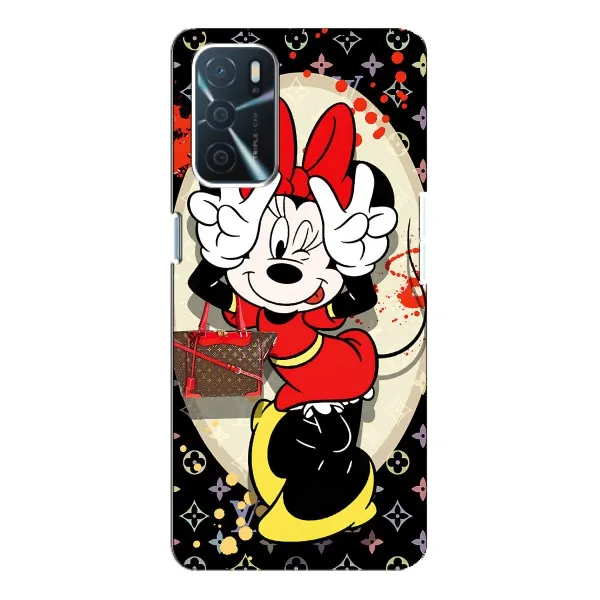 Чехол с принтом «Минни peace» для OPPO A16 Чехол с принтом «Минни peace» для OPPO A16