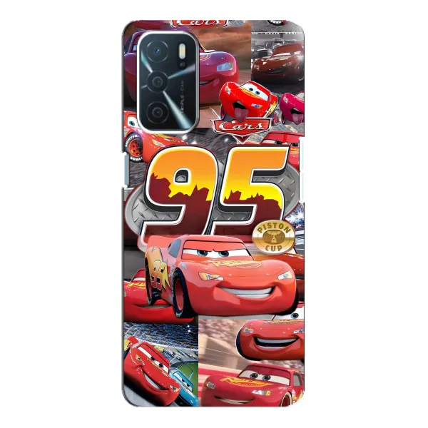 Чехол с принтом «Коллаж Молния Маквин» для OPPO A16