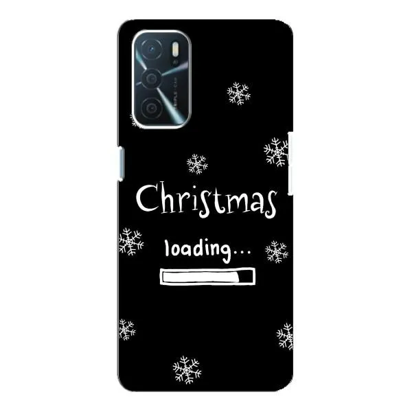Чехол с принтом «Christmas loading» для OPPO A16