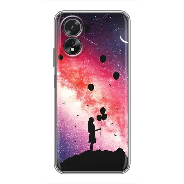 Чехол с принтом «С шариками» для OPPO A17