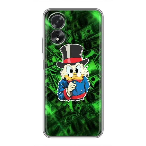 Чехол с принтом «Скрудж МакДак» для OPPO A17