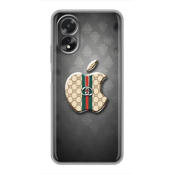 Чехол с принтом «Apple gucci» для OPPO A17