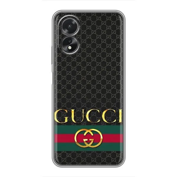 Чехол с принтом «Gucci оригинал» для OPPO A17