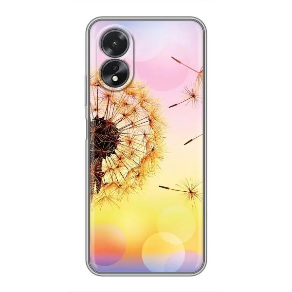 Чехол с принтом «Одуванчик» для OPPO A17