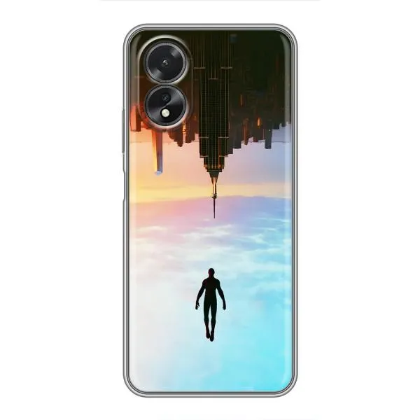 Чехол с принтом «Паук человек» для OPPO A17