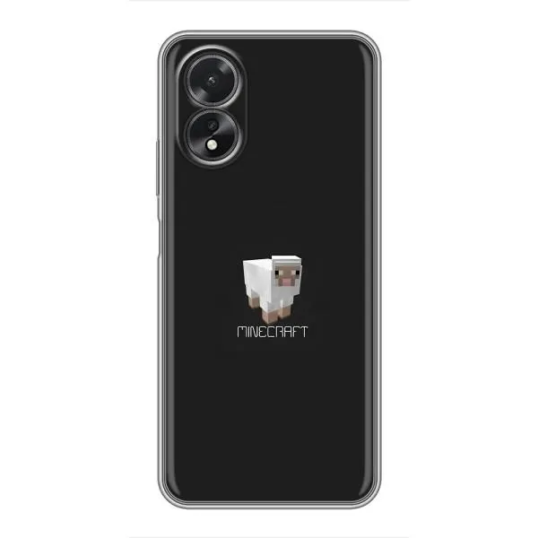 Чехол с принтом «Овечка Майнкрафт» для OPPO A17 Чехол с принтом «Овечка Майнкрафт» для OPPO A17