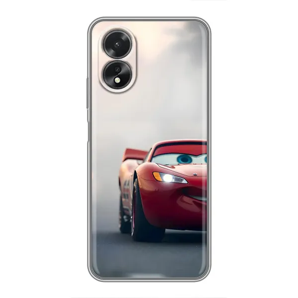 Чехол с принтом «Скоростной Маквин» для OPPO A17