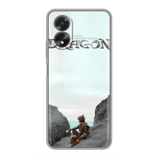 Чехол с принтом «Дракон лого» для OPPO A17