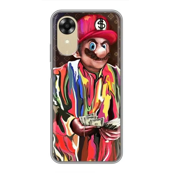 Чехол с принтом «Mario LV» для OPPO A17k Чехол с принтом «Mario LV» для OPPO A17k
