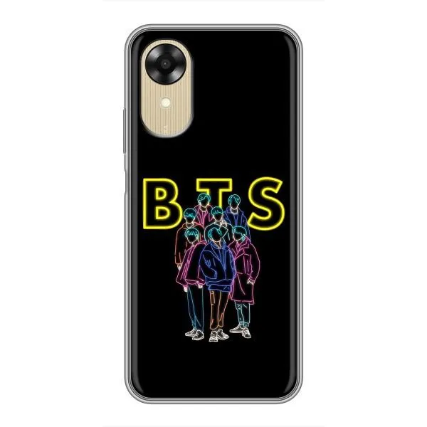 Чехол с принтом «BTS стайл» для OPPO A17k