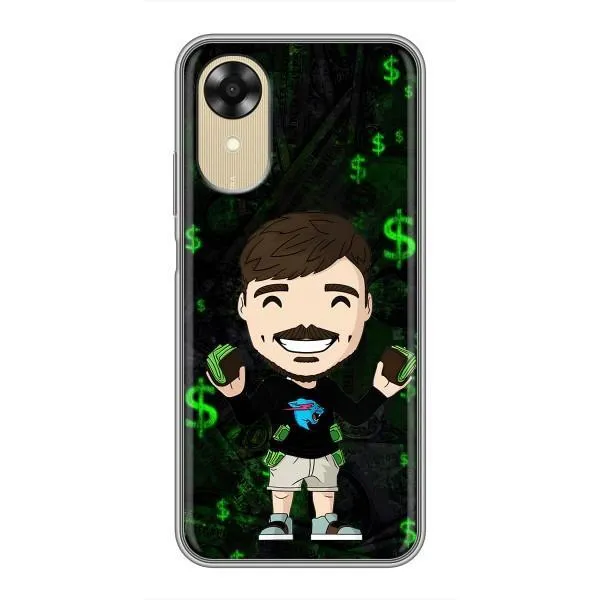 Чехол с принтом «Блогер Beast» для OPPO A17k