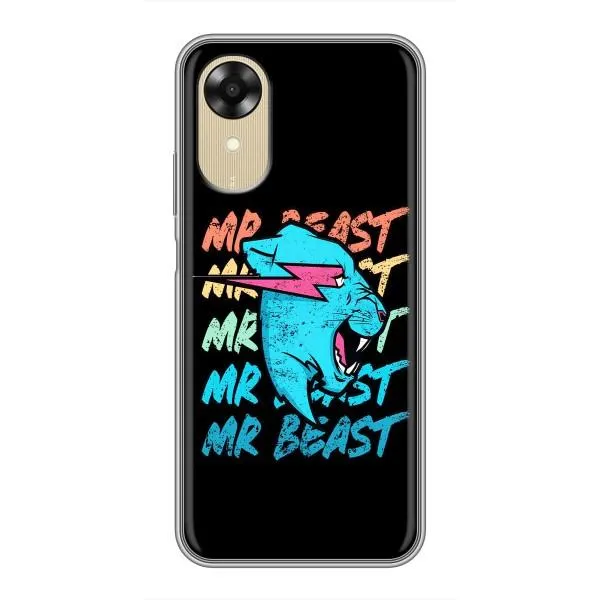 Чехол с принтом «logo Mr beast» для OPPO A17k
