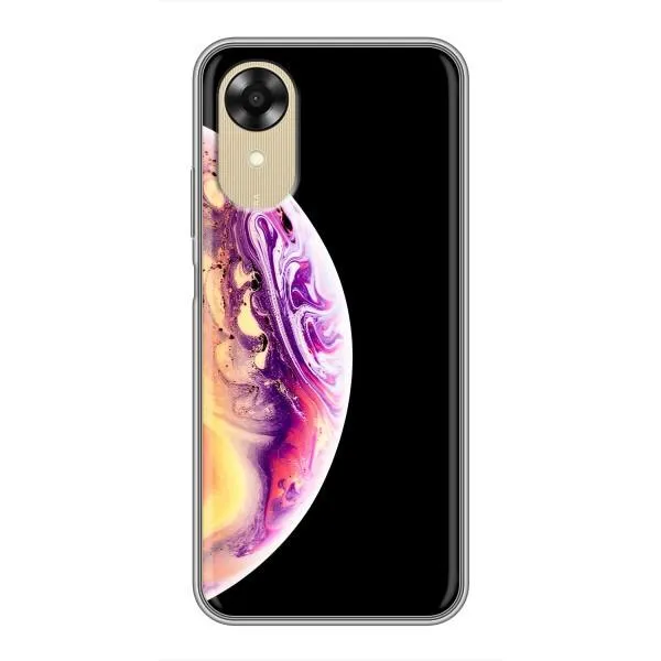 Чехол с принтом «Планета Айфон» для OPPO A17k