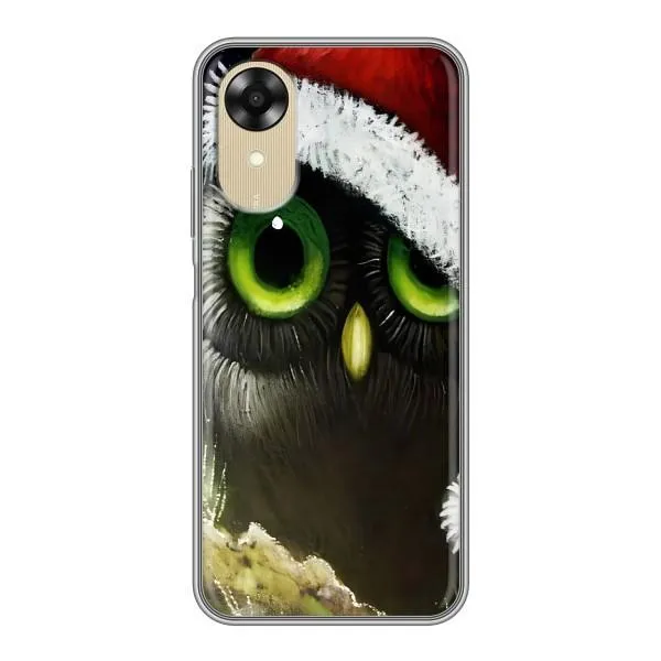 Чехол с принтом «Новогодняя Сова» для OPPO A17k