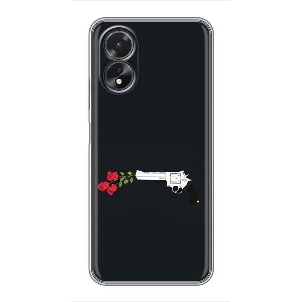 Чехол с принтом «Неожиданные цветы» для OPPO A18
