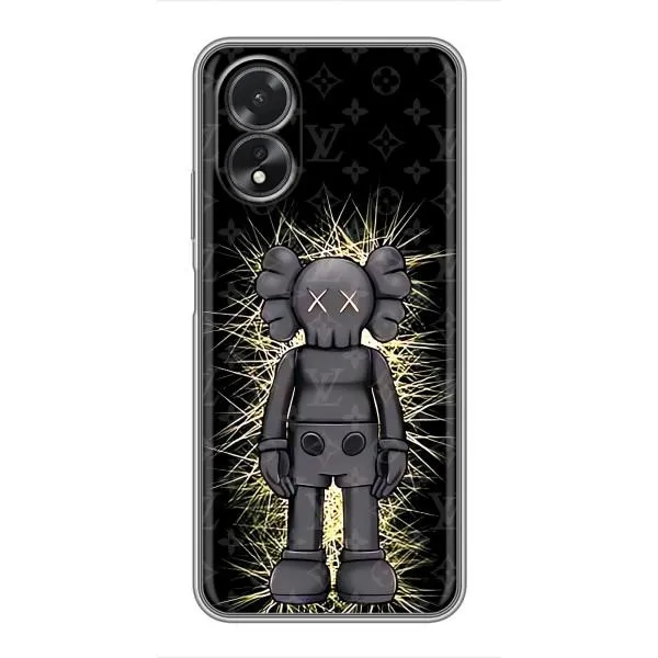 Чехол с принтом «Bearbrick LV» для OPPO A18