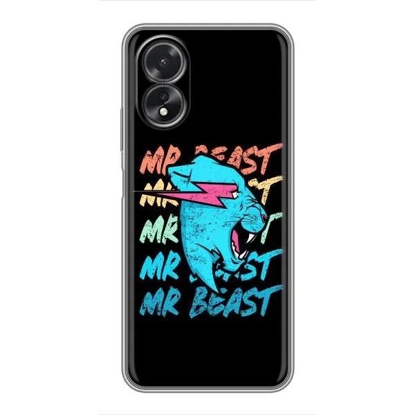 Чехол с принтом «logo Mr beast» для OPPO A18 Чехол с принтом «logo Mr beast» для OPPO A18