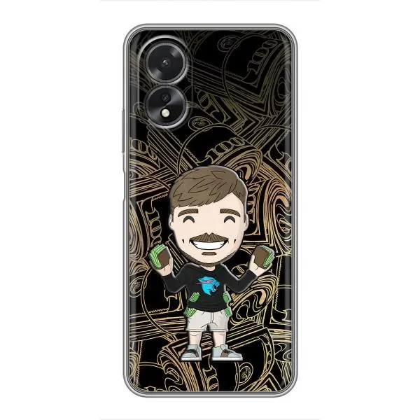 Чехол с принтом «Mister Beast» для OPPO A18 Чехол с принтом «Mister Beast» для OPPO A18